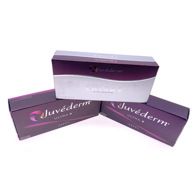 Llenador cutáneo ácido hialurónico 2x1ML Juvederm Ultra3 de la ampliación de los labios