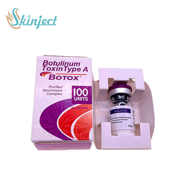 El ISO arruga el retiro  Allergan 100 unidades para la inyección del lifting facial