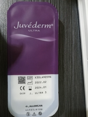 Llenador cutáneo ácido hialurónico de relleno ultra 3 de Juvederm del llenador de los labios de la cara