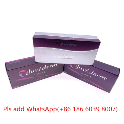 Gel médico de Hyaluronate del sodio de Juvaderm Ultra3 para las líneas de Glabellar