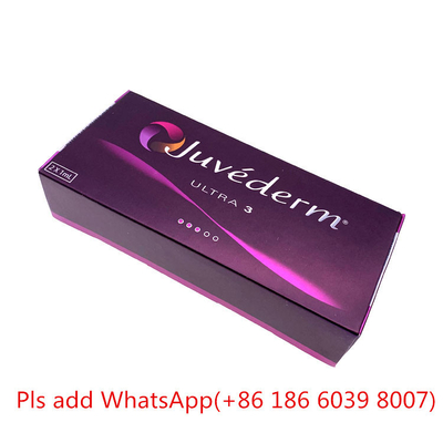 Gel médico de Hyaluronate del sodio de Juvaderm Ultra3 para las líneas de Glabellar