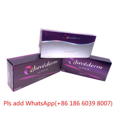 El llenador cutáneo inyectable Juvederm para aprieta elasticidad de la restauración de la piel