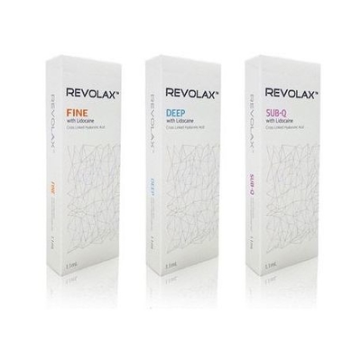 llenador cutáneo 1.1ml de 24mg/Ml ha Revolax con la marca del CE