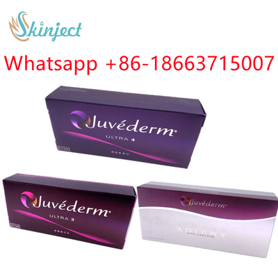 Llenadores ácidos hialurónicos del labio de Juvederm Ultra3 Ultra4 inyectables