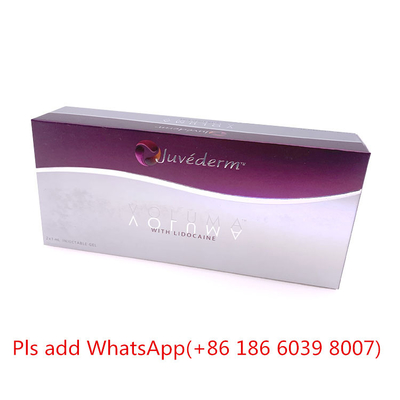 Llenador cutáneo ácido hialurónico Juvederm para conservar la elasticidad de piel