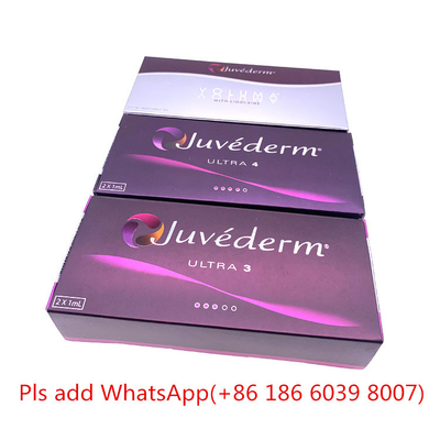 Llenadores cutáneos de Juvederm de las inyecciones del labio del llenador para Ultra3 Ultra4 Voluma