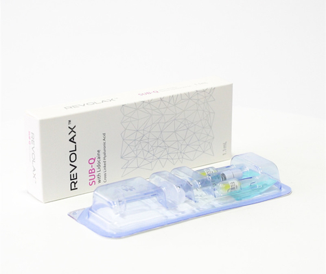 Llenador ligado cruzado ha inyectable del labio de 1,1 ml Revolax cutáneo