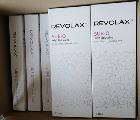 Llenador ligado cruzado ha inyectable del labio de 1,1 ml Revolax cutáneo