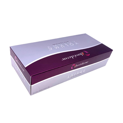 Llenadores cutáneos ácidos 2x1ml de Chin Contouring Juvederm Voluma Hyaluronic del pómulo