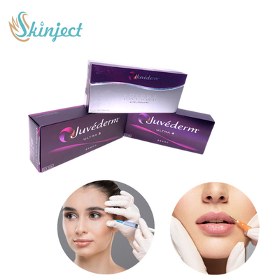 Arrugas antis cutáneas inyectables de Juvederm Voluma del llenador para la mejilla