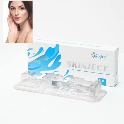 Llenador cutáneo ácido hialurónico de Skinject para la ampliación de la nalga de los labios