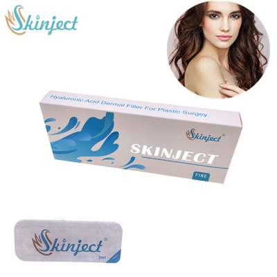Llenador cutáneo ácido hialurónico de Skinject para la ampliación de la nalga de los labios