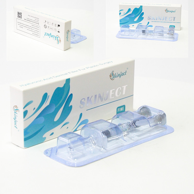 Llenador cutáneo ácido hialurónico de 5ML Skinject para la mejilla de los labios