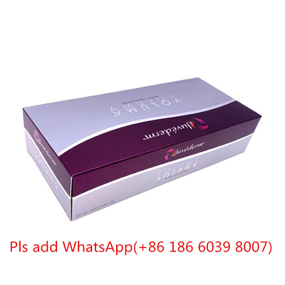 Llenador cutáneo inyectable 2x1ml/Box Juvederm para la cara de inclinación