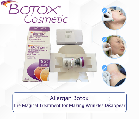 100 arrugas antis de la inyección de Allergan  de la unidad para la cara