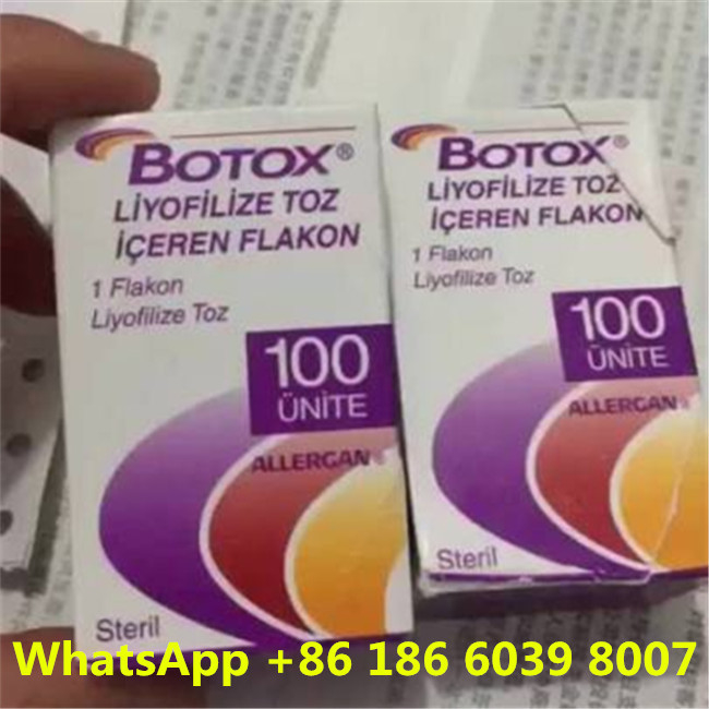 Tipo un  Allergan para los productos antis 100units de las arrugas