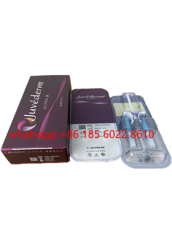 Juvederm ultra 3 2x1ml líneas faciales ácidas hialurónicas llenadores cutáneos para los labios atractivos