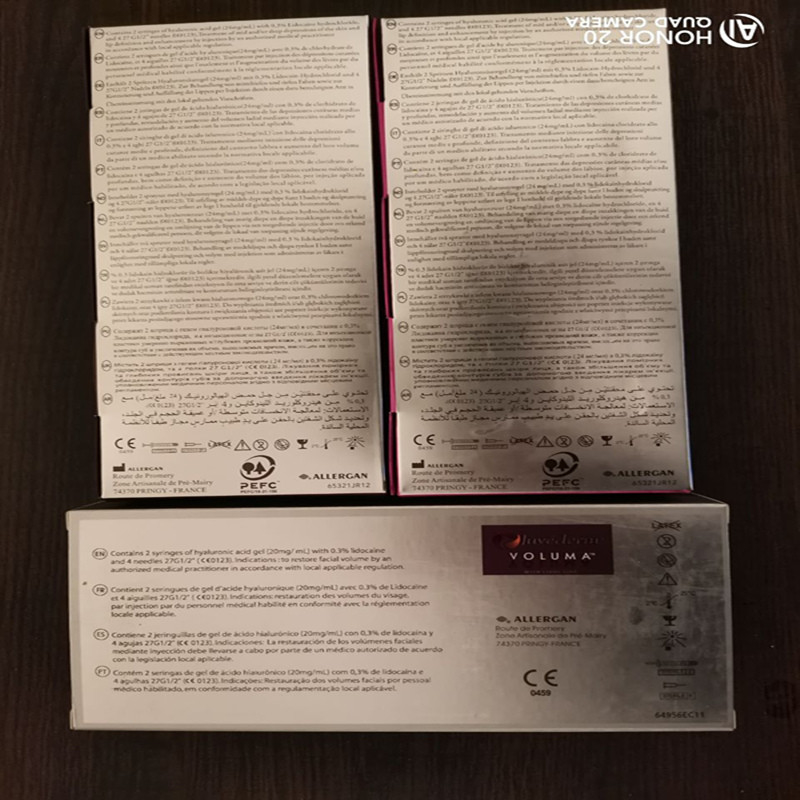 Juvederm ultra 3 reticuló las inyecciones ácidas hialurónicas para las arrugas 8-12 meses de duración