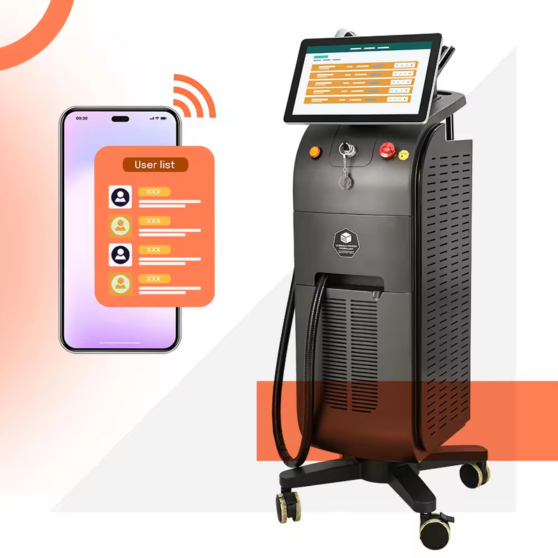 2024 Alemania Diodo láser 808 Hielo Diodo láser de platino Aparato de depilación láser de hielo Laser Harmony Xl Pro