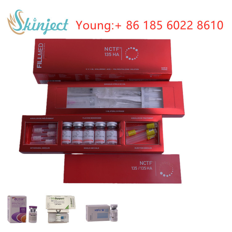 Nctf lleno 135ha Mesoterapia Inyectable Refuerzo de la piel para la reversión de la edad Energizer Filorga antienvejecimiento Eliminar arrugas
