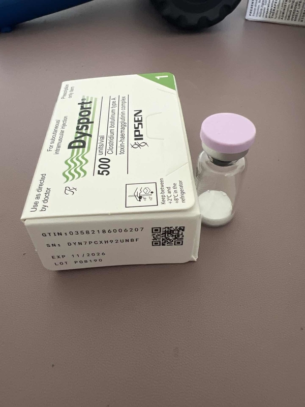 Dysport Cosmético 500 Unidades 1 Vial Polvo para Solución Llegados a 2-8°C