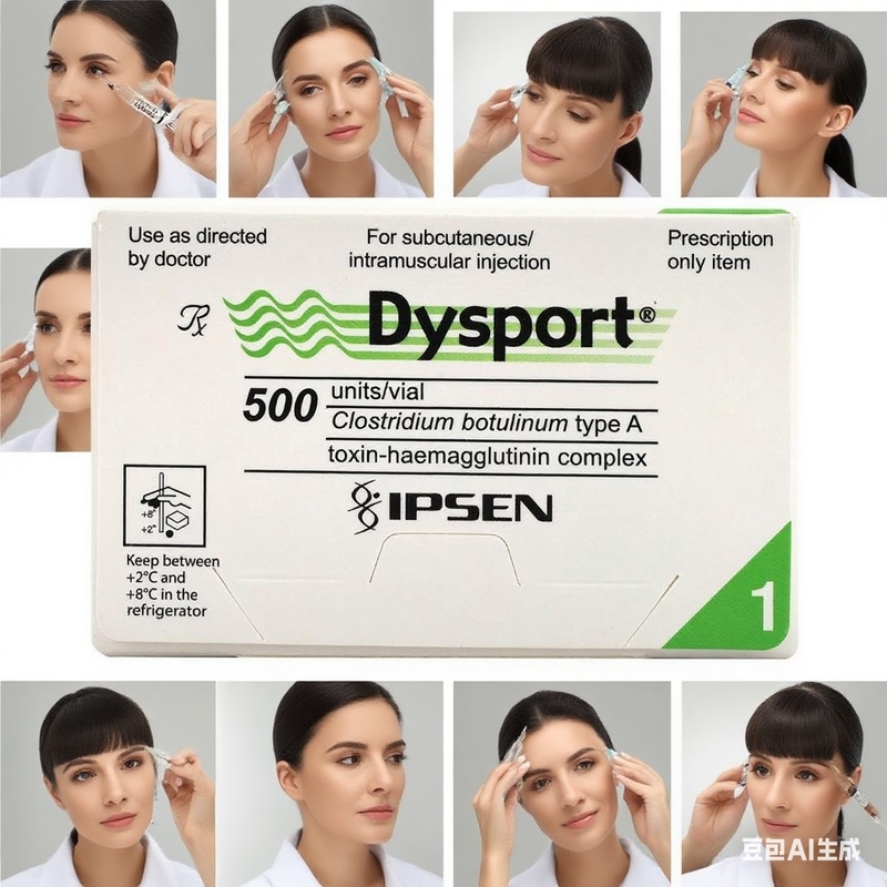 Pedir Dysport 500 unidades Toxina Botulinum para eliminar las líneas faciales