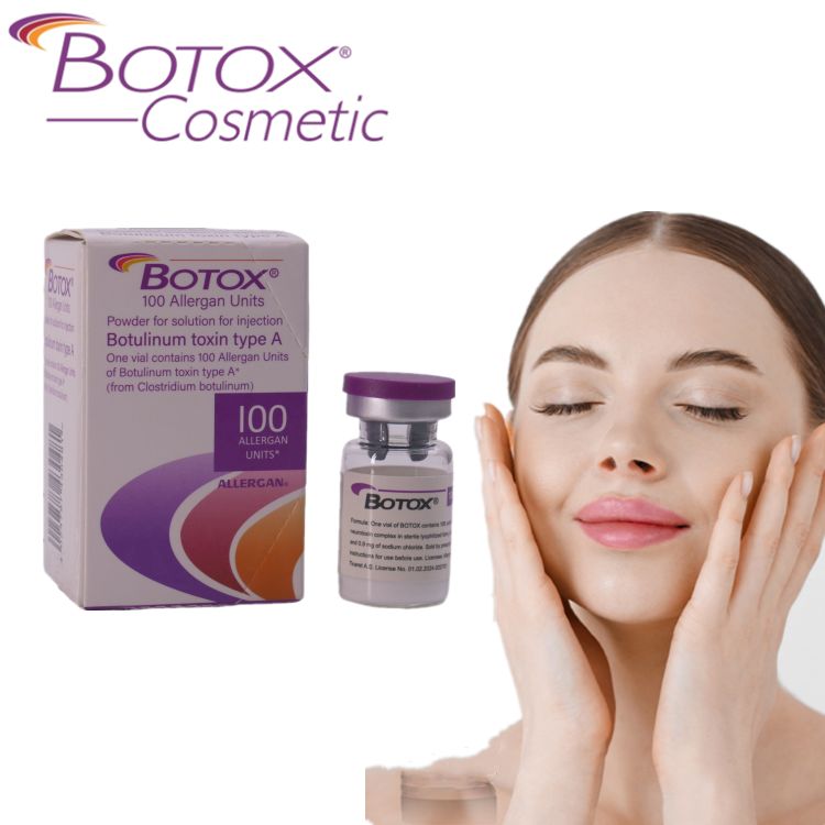Allergan Botox 100IU Toxina Botulínica con 3 años de vida útil y 4-8 meses de duración