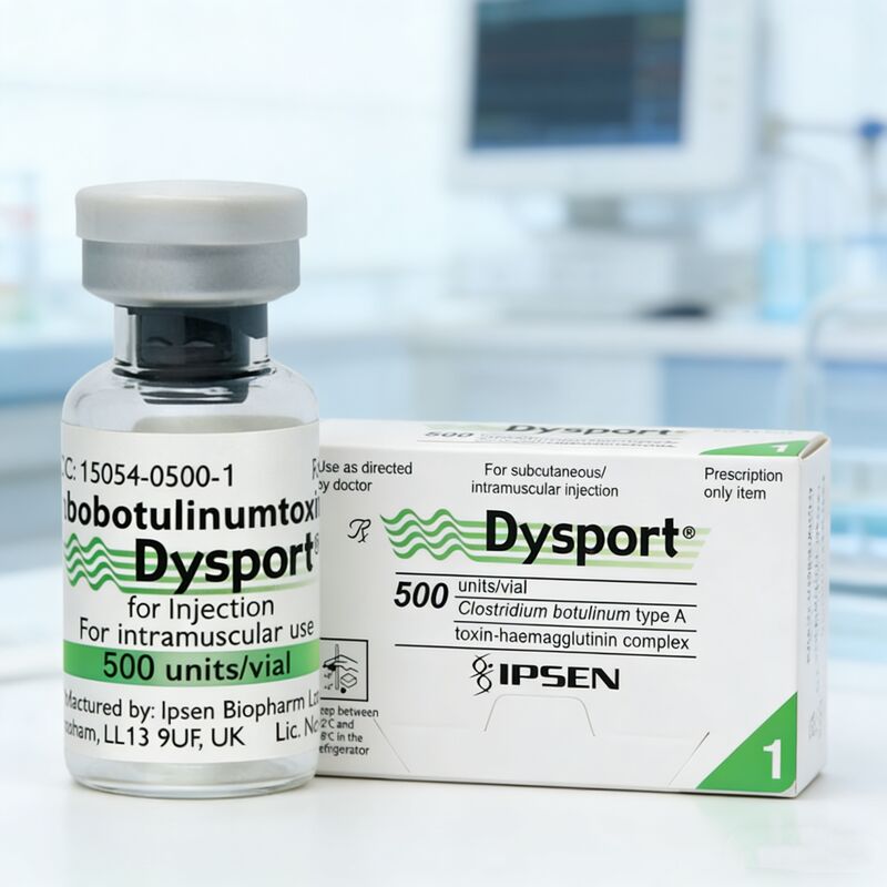 Dysport Médico Estética inyecciones 500 u abobotulinumtoxinA Toxina tipo A para las patas de gallo