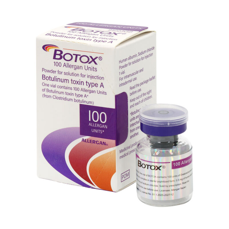 100 Unidades de alérgico antiarrugas y toxina botulínica disportiva para procedimientos cosméticos
