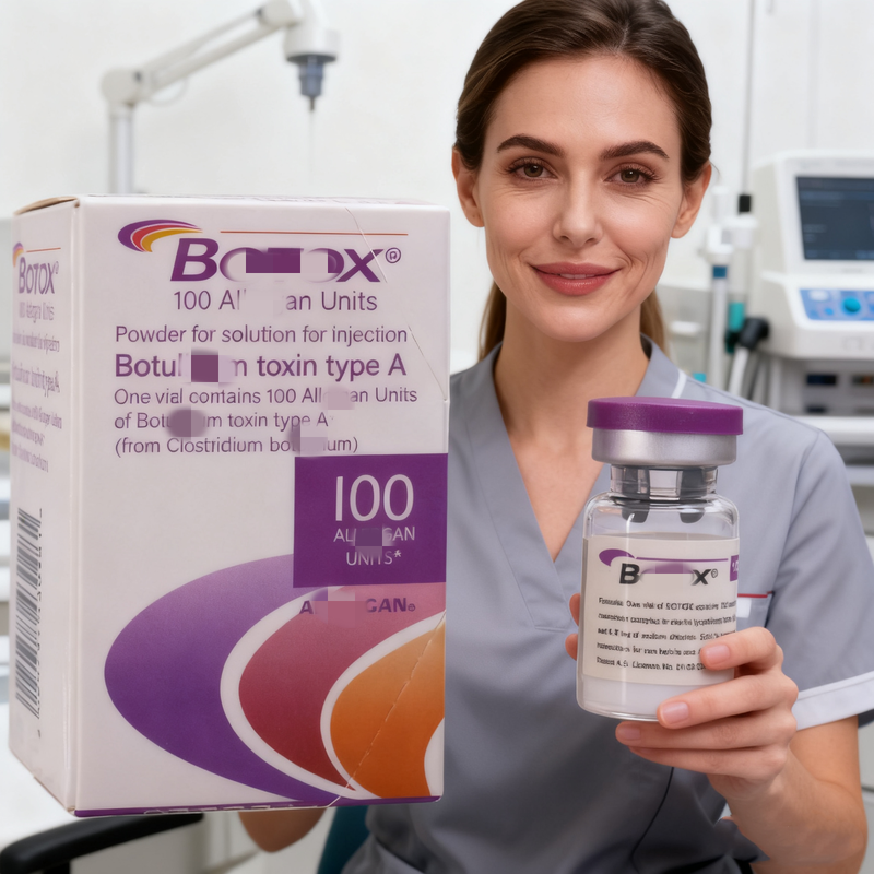 Abbvie Allergan Toxin 100 unidades Mejor Toxina Botulínica tipo A para las arrugas profundas