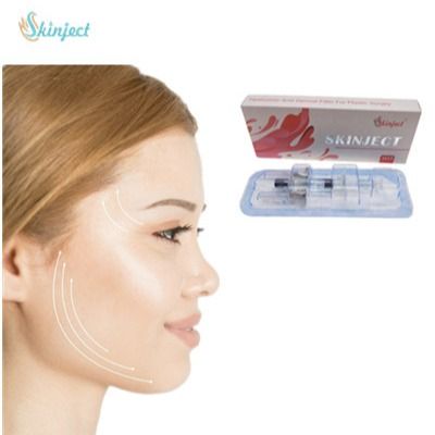 Inyecciones ácidas hialurónicas ligadas cruz del gel para la nariz Chin Cheek Filler 2ml/caja