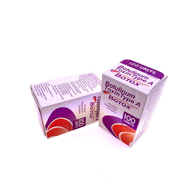 Toxina Botulinum de  Allergan del retiro altamente eficaz de la arruga mecanografiar una unidad 100