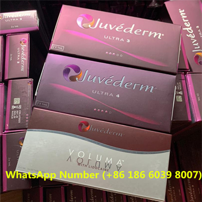 Llenador cutáneo inyectable para los canales del rasgón antes y después de la línea de la sonrisa de Juvederm
