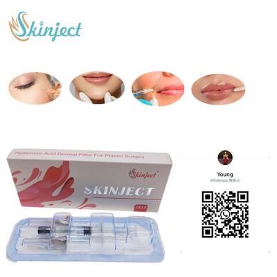 Mejilla cutánea profunda inyectable Chin Nasolabial Fold de los llenadores de los labios 2ml de Skinject ha