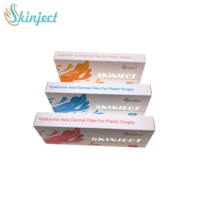Llenador cutáneo ácido hialurónico de la inyección de Skinject 2ml de los productos de belleza con Lido para la cara