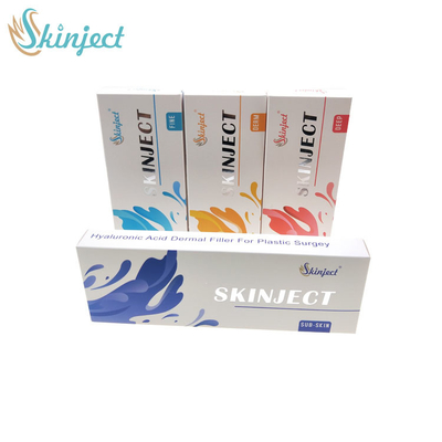 Llenador cutáneo ácido hialurónico de la inyección de Skinject 2ml con Lido