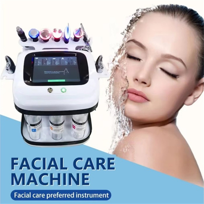 11 en 1 Máquina hidráulica multifuncional para dermoabrasión facial Perla Negra Limpieza facial Dispositivo para el cuidado de la piel