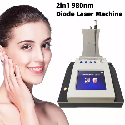 Rejuvenecimiento facial Eliminación vascular Diodo láser máquina de belleza facial