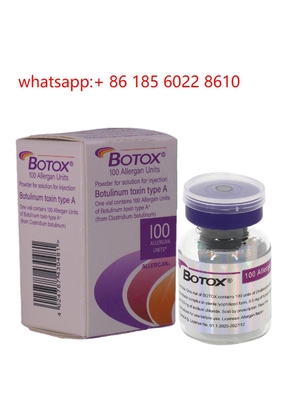 Rellenos dérmicos antiarrugas Botulinum Allergan Botox Vial 100u Restylane Profhilo Cuidado de la piel