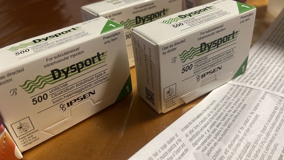 Dysport 500U Toxina Botulínica Tipo A para la reducción de arrugas