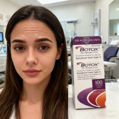 Botox Allergan 100 Unidades Eliminador de Arrugas Faciales Se Enfoca en Borrar Líneas Finas Inyecciones Cosméticas de Botox Mejora la Suavidad Facial